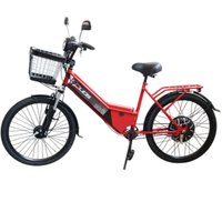 Bicicleta Elétrica 800W 48V Retrovisor Alarme New Confort Vermelha