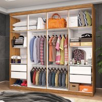 Closet Casal Rubi 4 Gavetas - Cinamomo