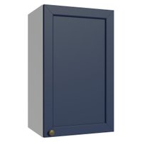 Armário Aéreo 40 cm 1 Porta Branco/Azul Vik Madesa