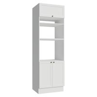 Torre Quente 70 cm 3 Portas Branco Vik Madesa