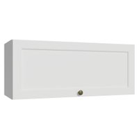 Armário Aéreo 80 cm 1 Porta Basculante Branco Vik Madesa