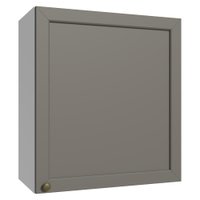Armário Aéreo 60 cm 1 Porta Branco/Cinza Vik Madesa