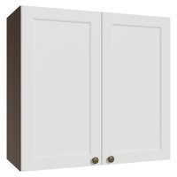 Armário Aéreo 70 cm 2 Portas Rustic/Branco Vik Madesa
