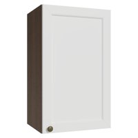 Armário Aéreo 40 cm 1 Porta Rustic/Branco Vik Madesa