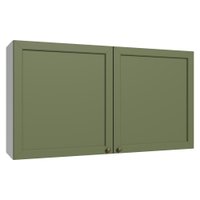 Armário Aéreo 120 cm 2 Portas Branco/Verde Vik Madesa