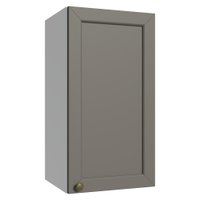 Armário Aéreo 35 cm 1 Porta Branco/Cinza Vik Madesa