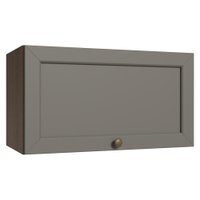 Armário Aéreo 60 cm 1 Porta Basculante Rustic/Cinza Vik Madesa