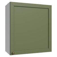 Armário Aéreo 60 cm 1 Porta Branco/Verde Vik Madesa