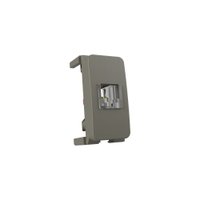 Módulo Tomada para Telefone Padrão Americano MarGirius B3 Colors RJ11 4 Fios Argila