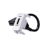Módulo Tomada HDMI MarGirius B3 Branco