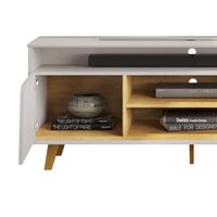 Rack Bancada p/ TV até 70 Pol Lana c/ 1 Porta 169x1800cm Bali/Cedro - DJ Móveis