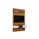 Rack Bancada c/ Painel p/ TV Trento 143x240cm Freijo/Off White - DJ Móveis