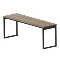 Banco de Jantar 2 Lugares UrbnFlex Preto e Mel