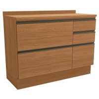 Balcao Com Tampo 1P 4G 120 cm Maxxi G746 Canela Kappesberg