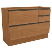 Balcao Pia Sem Tampo 1P 4G 120 cm Maxxi G746 Canela Kappesberg