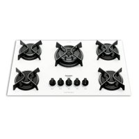 Cooktop Supreme Dako a Gás Branco Bivolt - 5 Bocas