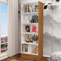 Estante para Livros Poesia com 4 Prateleiras Cinamomo - Pnr Móveis