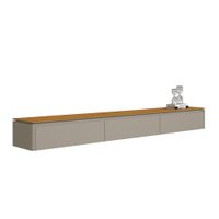 Nicho Suspenso Curvo 2.2 com Portas  Linea Brasil