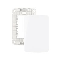 Placa Cega com Suporte MarGirius B3 4x2 Branca