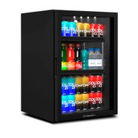 Refrigerador Vertical Metalfrio 115 Litros Counter Top All Black 0ºC a 6ºC VB11RL 220V