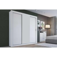 Guarda Roupa Casal 3 Portas de Correr e 2 Gavetas PH 1681 Branco - Herval