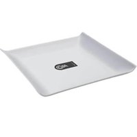 Kit 48 Pratos Restaurante Quadrados Cosy Com 16cm Mini Bandeja Servir Hotel Buffet