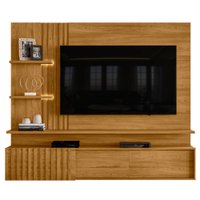 Painel Suspenso Tv 65 Pol 3P 200 cm Atena Cumaru MADETEC