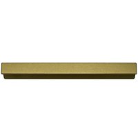 Kit 10 Puxadores Sobrepor 20cm Reto Dourado Torralba Armário Gaveta Guarda Roupa