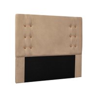 Cabeceira King Gênova Suede Bege