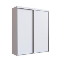 Guarda-Roupa Solteiro Ávila 2 Portas 2 Gavetas Branco