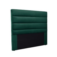 Cabeceira King La Italiana Veludo Verde
