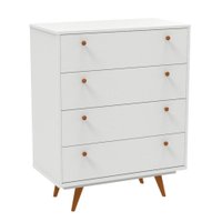 Cômoda Arbre Plus 4 Gavetas Branca