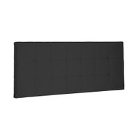 Painel para Cama Box Queen Verona Suede Preto