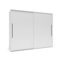 Guarda-Roupa Casal Sevilha Flex 2 Portas 4 Gavetas Branco 217cm