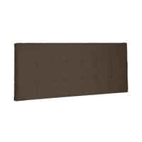 Painel para Cama Box Casal Verona Suede Caramelo