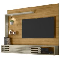 Painel Suspenso Tv 50 Pol 2P 160 cm Select Cumaru Opala MADETEC