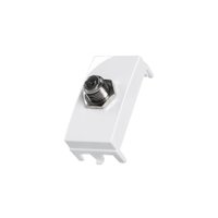 Módulo Tomada Antena de TV MarGirius Sleek para Cabo Coaxial Branco