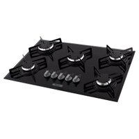 Cooktop a Gás Philco Cook Chef com 5 Bocas Preto Bivolt