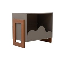 Armário Multiuso Infantil Nuvem - Fendi/jequitibá/rosa