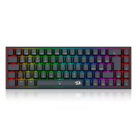 Teclado mecânico gamer Redragon Ryze Pro RGB K633