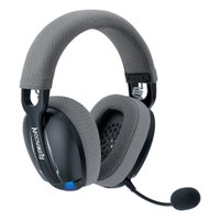 Fone de ouvido headset gamer Redragon Skuld Pro H878BG preto