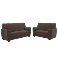 Conjunto Sofá 2 e 3 Lugares Turim Veludo Luizzi