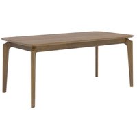 Mesa p/ Cozinha Ficus Natuame c/ Tampo Madeirado 180x90cm Carvalho/Cinamomo - Cimol