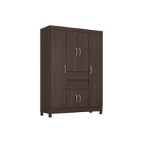 Guarda Roupa 6 Portas e 2 Gavetas Ecom II Cafe Touch - Demóbile