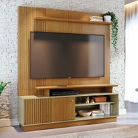 Estante para TV Até 65 Polegadas Aras 1 Porta Cumaru/Opala - Pnr Móveis