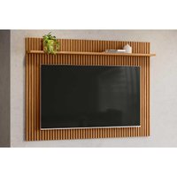 Home p/ TV até 75 Pol Genova c/ 1 Prateleira 200x130cm Nature Fosco - Linea Brasil