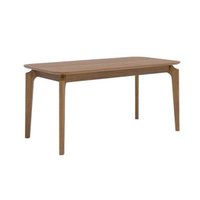 Mesa Multiuso Cozinha Ficus Natuame c/ Tampo Madeirado 160x80cm Carvalho/Cinamomo - Cimol