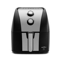 Fritadeira Elétrica Britânia Air Fryer 5,5L BFR51 Preta / Inox 220V