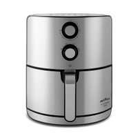 Fritadeira Elétrica Britânia Air Fryer 4,6L BFR46PI Preta / Inox 220V