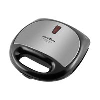 Grill e Sanduicheira Britânia Crome Inox / Preto 220V